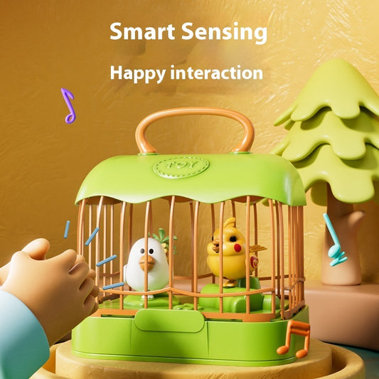 Cage à Oiseaux Chantants sur Aquarium