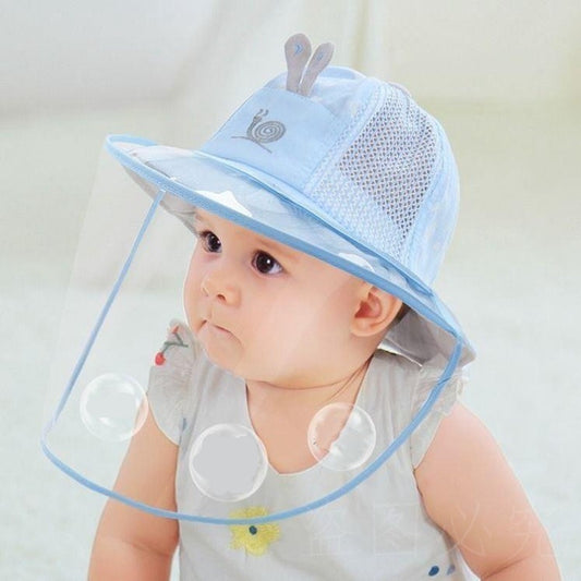 Chapeau nourrisson avec visière amovible