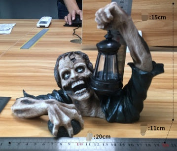 Lanterne Zombie Hantée