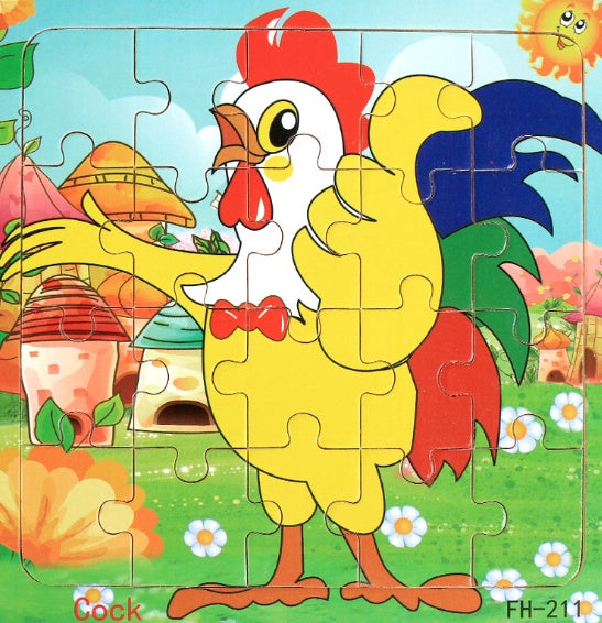 Puzzle en Bois - Jouet Casse-tête Éducatif