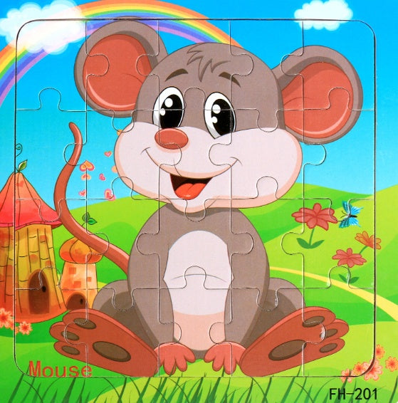 Puzzle en Bois - Jouet Casse-tête Éducatif