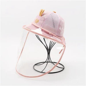 Chapeau nourrisson avec visière amovible