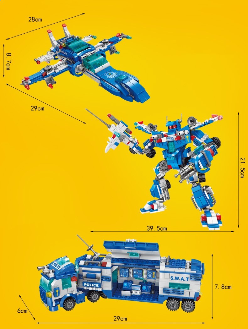 Kit de Construction "Police - SWAT"