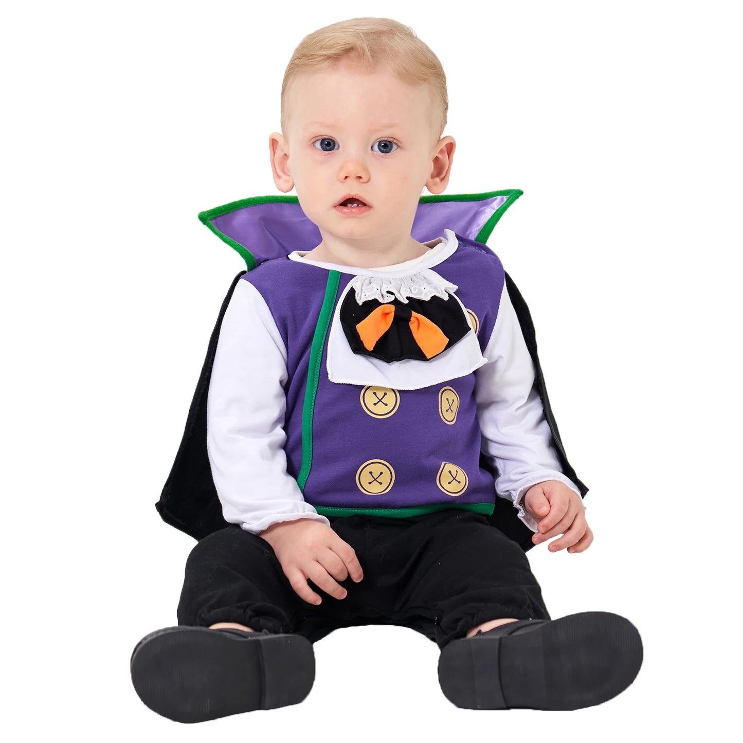 Costume de Vampire Chauve-Souris Violet et Noir – Le Déguisement Adorable et Effrayant