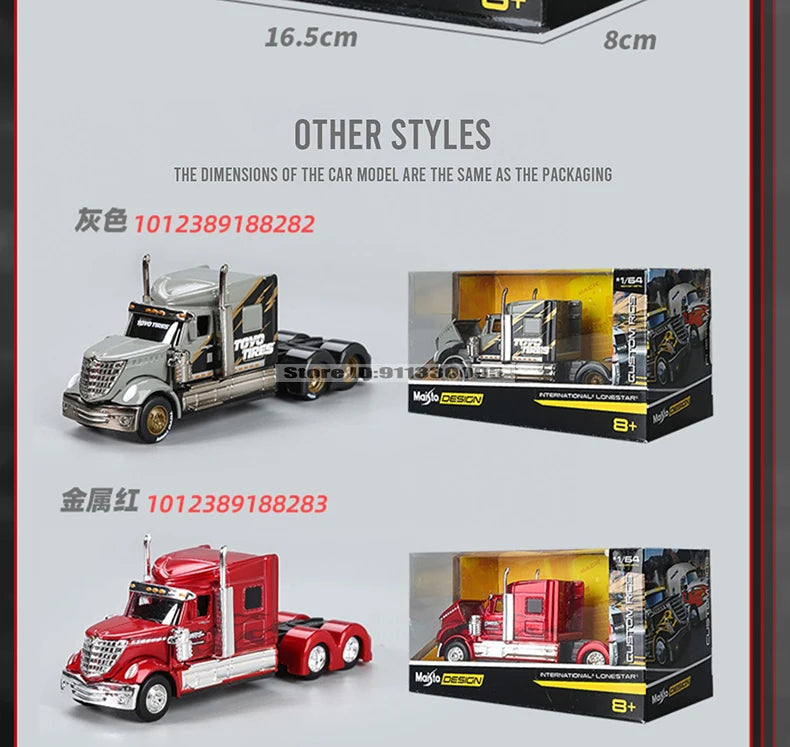 Mercedes-Benz MACK Anthem avec Remorque Internationale – Un Incontournable pour les Passionnés de Camions