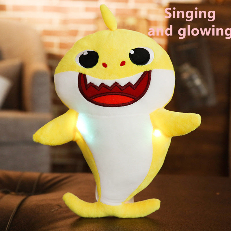 Petit Requin en Peluche Musical et Lumineux