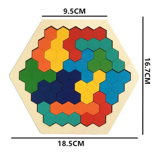 Puzzles Géométriques et Colorés