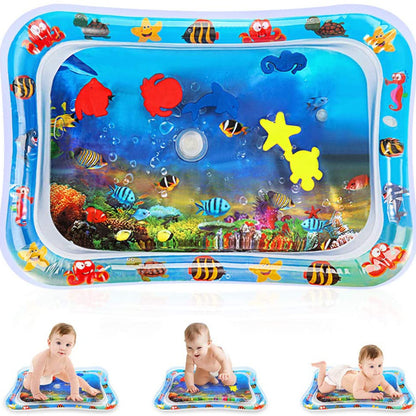 Tapis de Jeux Gonflable au Décor Marin