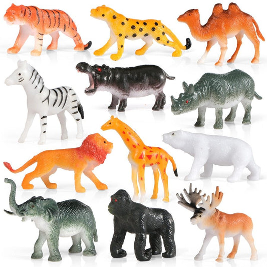 Ensemble de Figurines d'Animaux d'Afrique