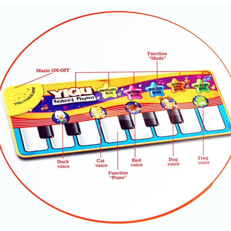 Tapis Musical Piano