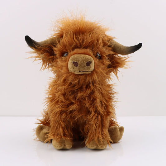 Peluche Vache Highland Écossaise