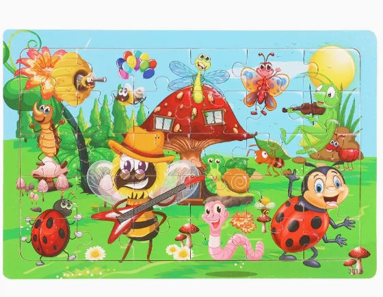 Puzzle en Bois