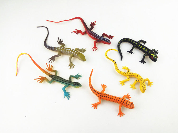 Lot de Petites Figurines de Reptiles