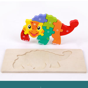 Puzzle Animaux 3D en Bois