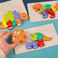 Puzzle Animaux 3D en Bois