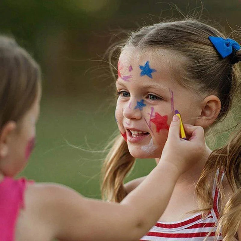 Crayons de Peinture pour le Visage – 16 Couleurs pour Créer des Déguisements Magiques !