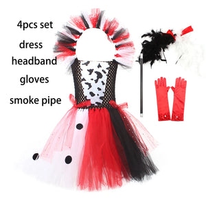 Robe Tutu Cruella Deville