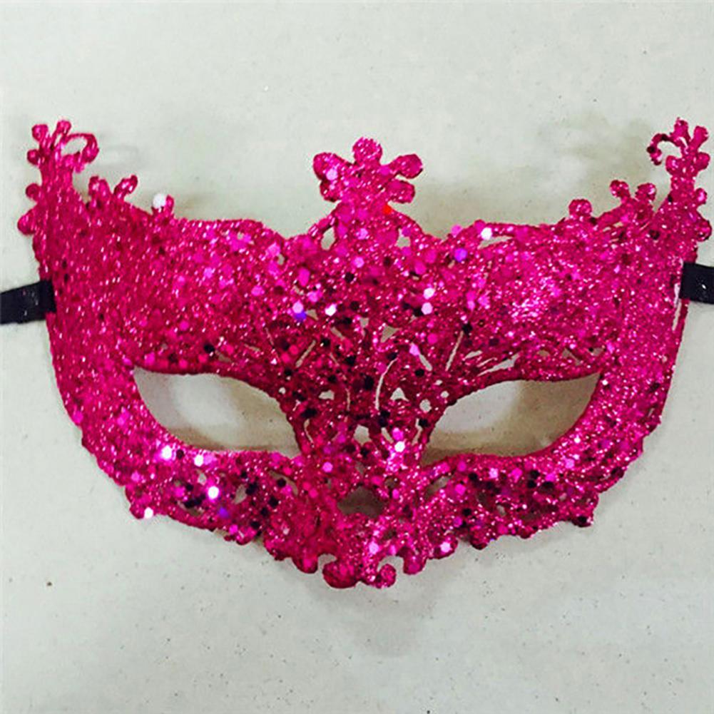 Masque à Paillettes - Accessoire de Mascarade Étincelant