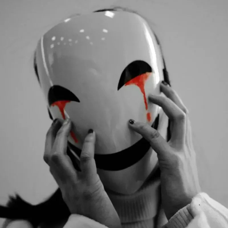 Masque de Cosplay Sourire Blanc