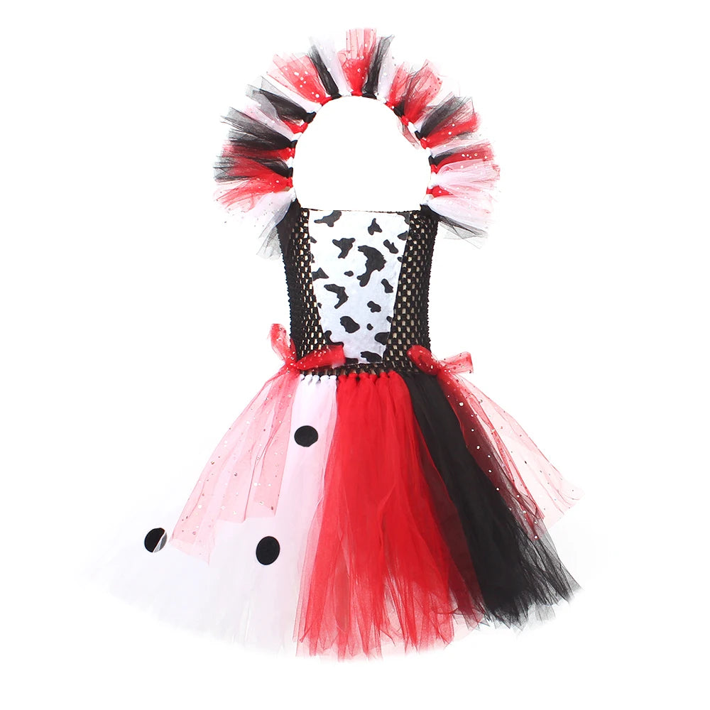 Robe Tutu Cruella Deville