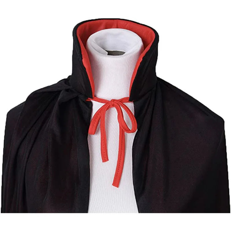 Cape de Vampire Noire et Rouge