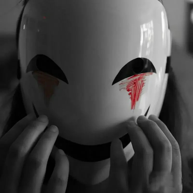 Masque de Cosplay Sourire Blanc