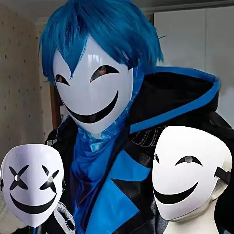 Masque de Cosplay Sourire Blanc