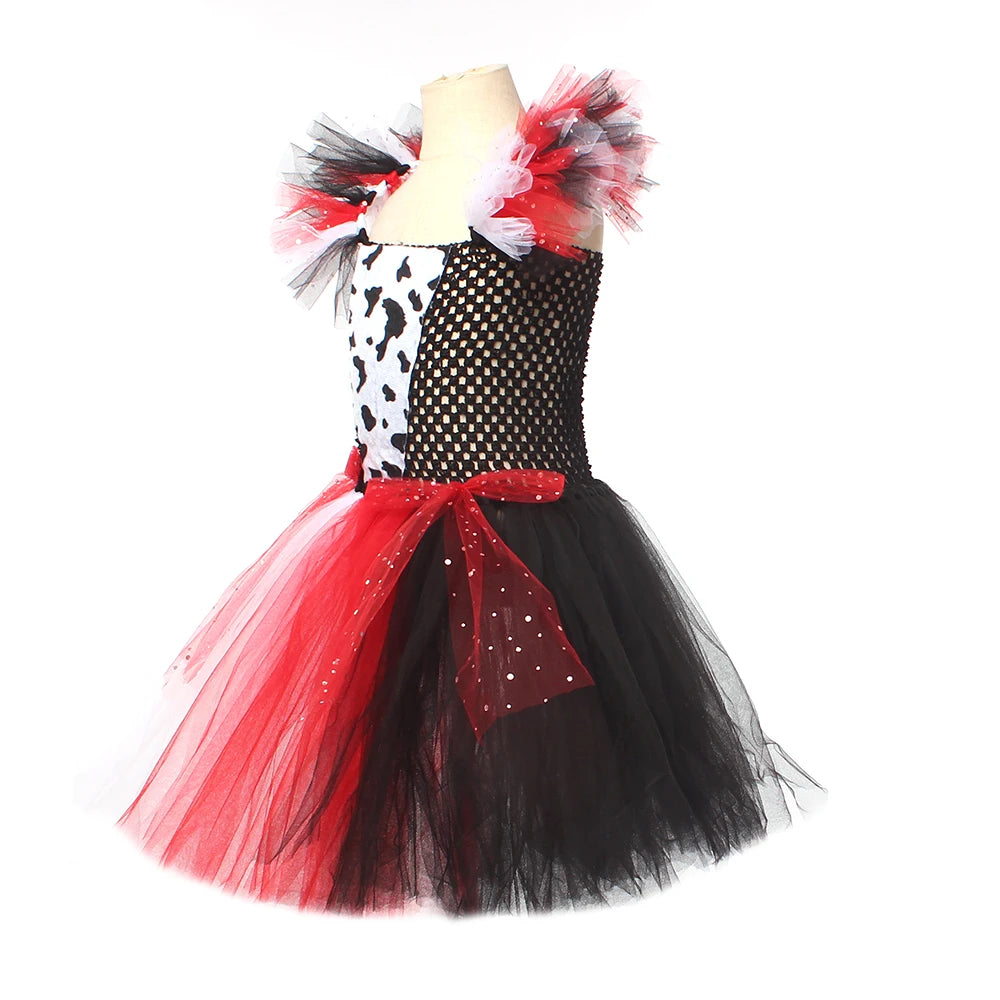 Robe Tutu Cruella Deville