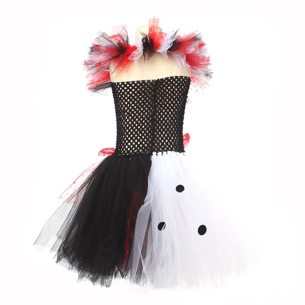 Robe Tutu Cruella Deville