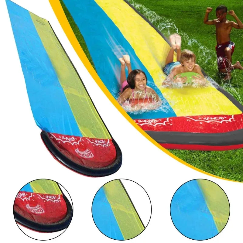 Toboggan Aquatique Gonflable