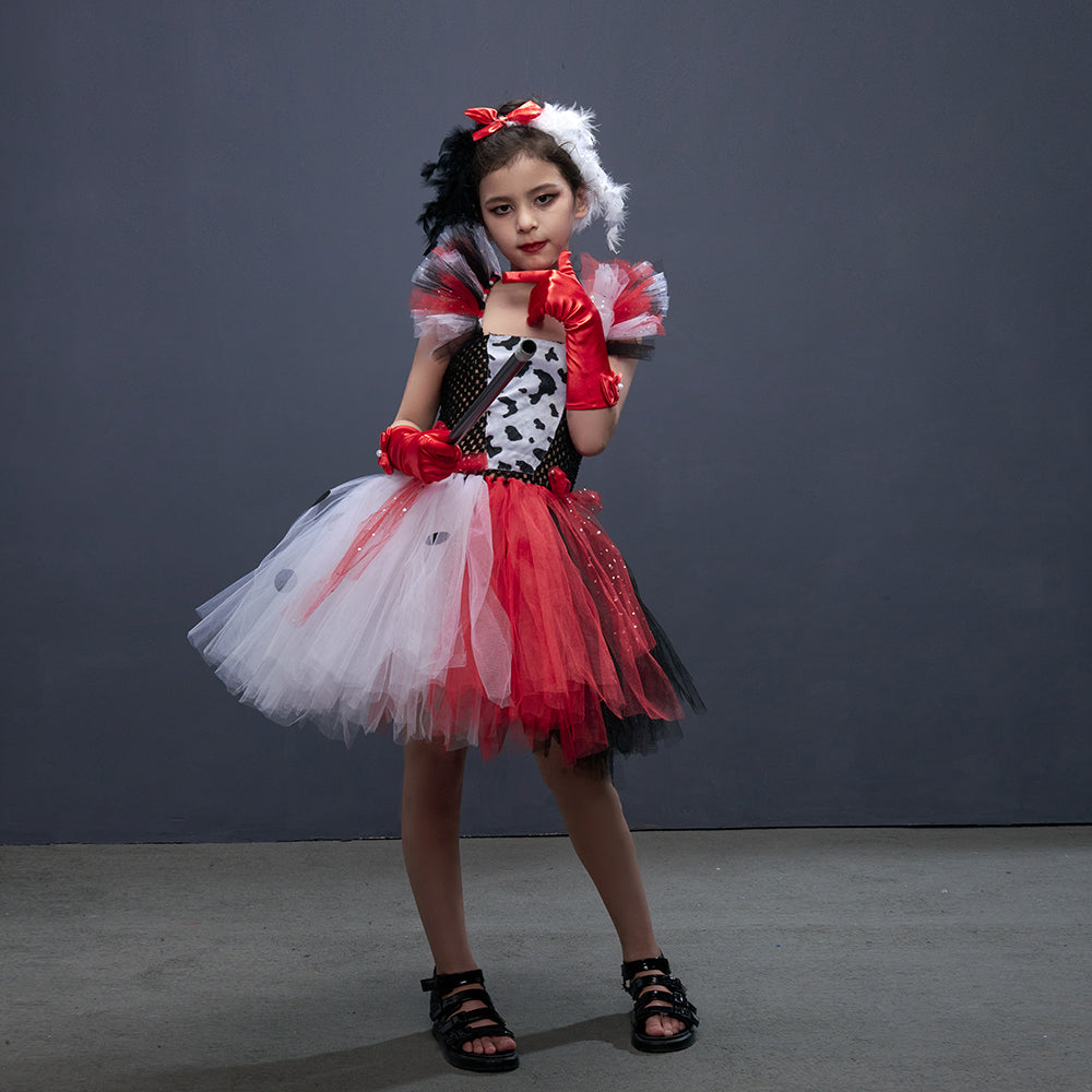 Robe Tutu Cruella Deville