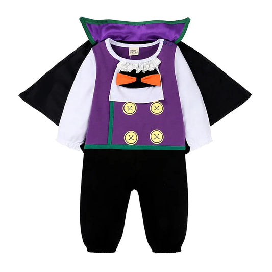 Costume de Vampire Chauve-Souris Violet et Noir – Le Déguisement Adorable et Effrayant