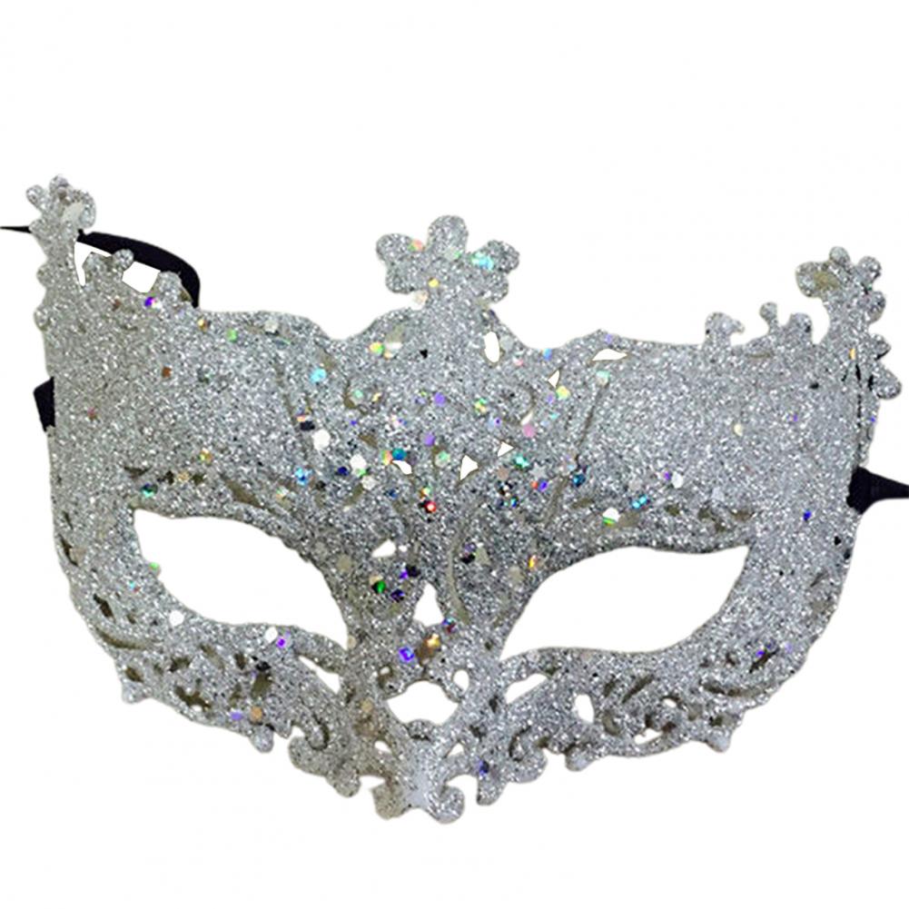 Masque à Paillettes - Accessoire de Mascarade Étincelant