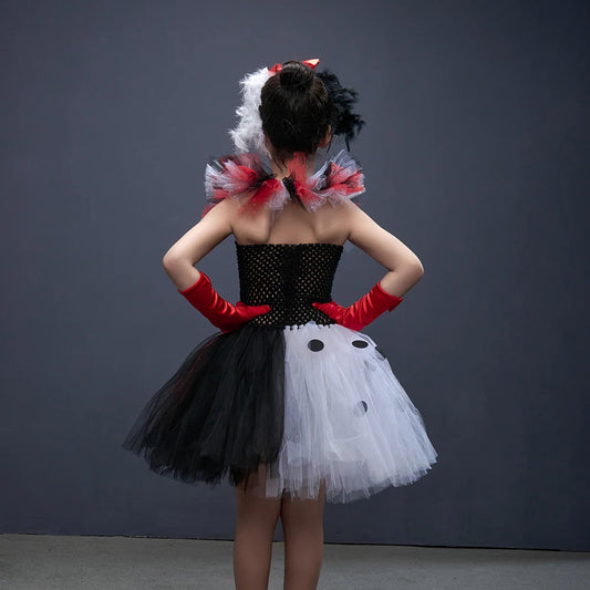 Robe Tutu Cruella Deville