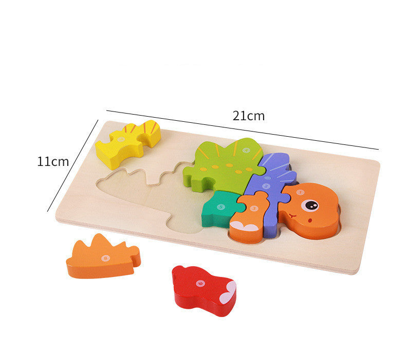 Puzzle Animaux 3D en Bois