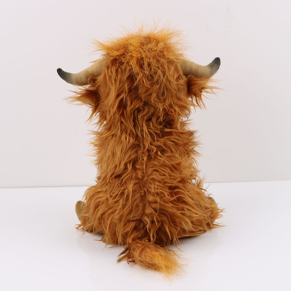 Peluche Vache Highland Écossaise