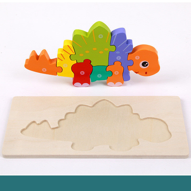 Puzzle Animaux 3D en Bois