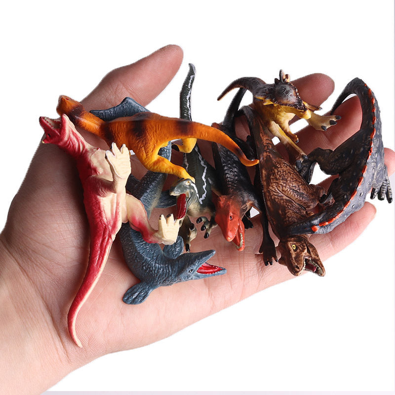 Lot de Petites Figurines de Dinosaures